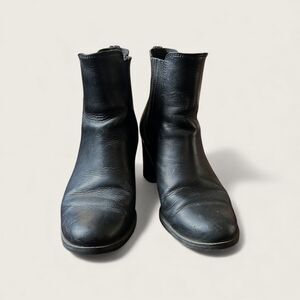 Women's Timberland Atlantic Heights Double Gore Chelsea Boots Black US 7.5